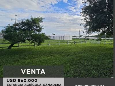 Venta de Inmueble Rural Agrícola Ganadero en Itacurubí de la Cordillera