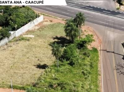 Vendo tres terrenos juntos sobre ruta en Caacupé
