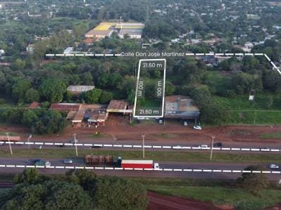 En venta terreno sobre ruta PY-02 Km 12 Monday
