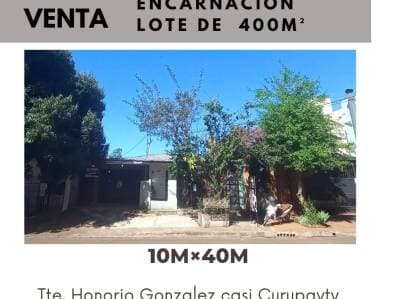 Terreno en pleno centro de Encarnación