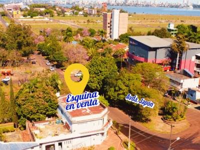 Esquina sobre Avenida en Encarnacion