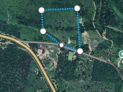 Vendo terreno de 5 hectarias 1.1116 m2 en villa oliva