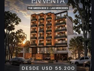 Departamentos en pozo en venta en the green box 2- Las Mercedes
