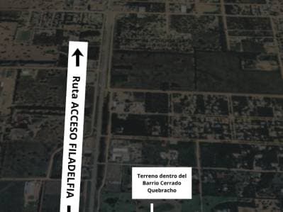 TERRENO EN VENTA en Barrio Cerrado de Filadelfia, Chaco Paraguayo