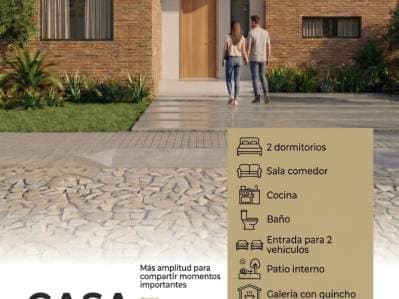 Tu casa propia en pontevedra | 2 dormitorios desde 3,137,000 gs