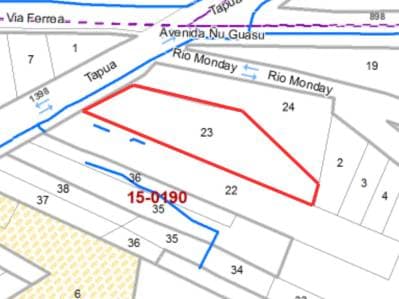 Terreno para desarrollo sobre calle itapua a mts de primer presidente