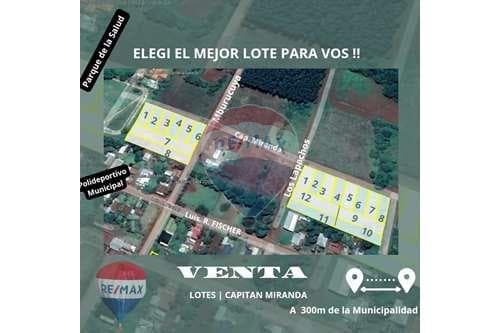 VENTA DE LOTES en Capitán Miranda!
