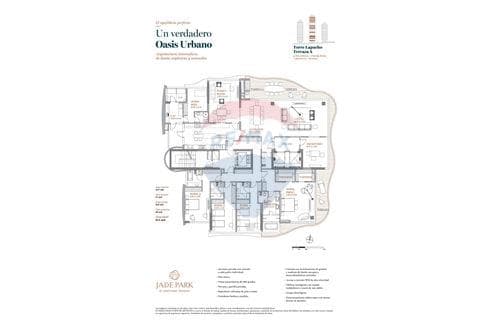 Jade park - departamento de 4 suites en venta