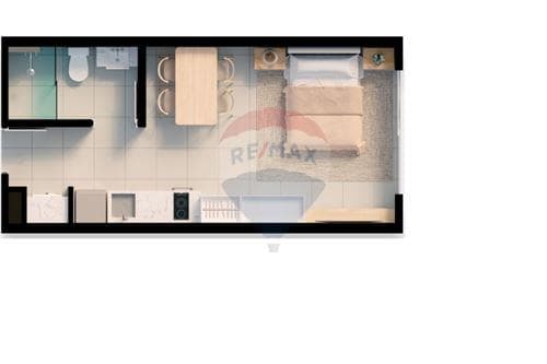 Monoambiente de 28 m2 zuba Trinidad