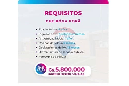 B° arasy III en areguá casas listas para mudarte