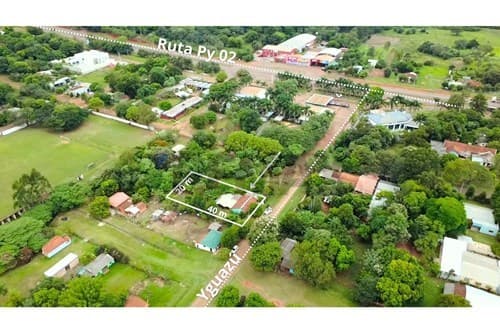 En venta terreno a 100 metros de la ruta py 02