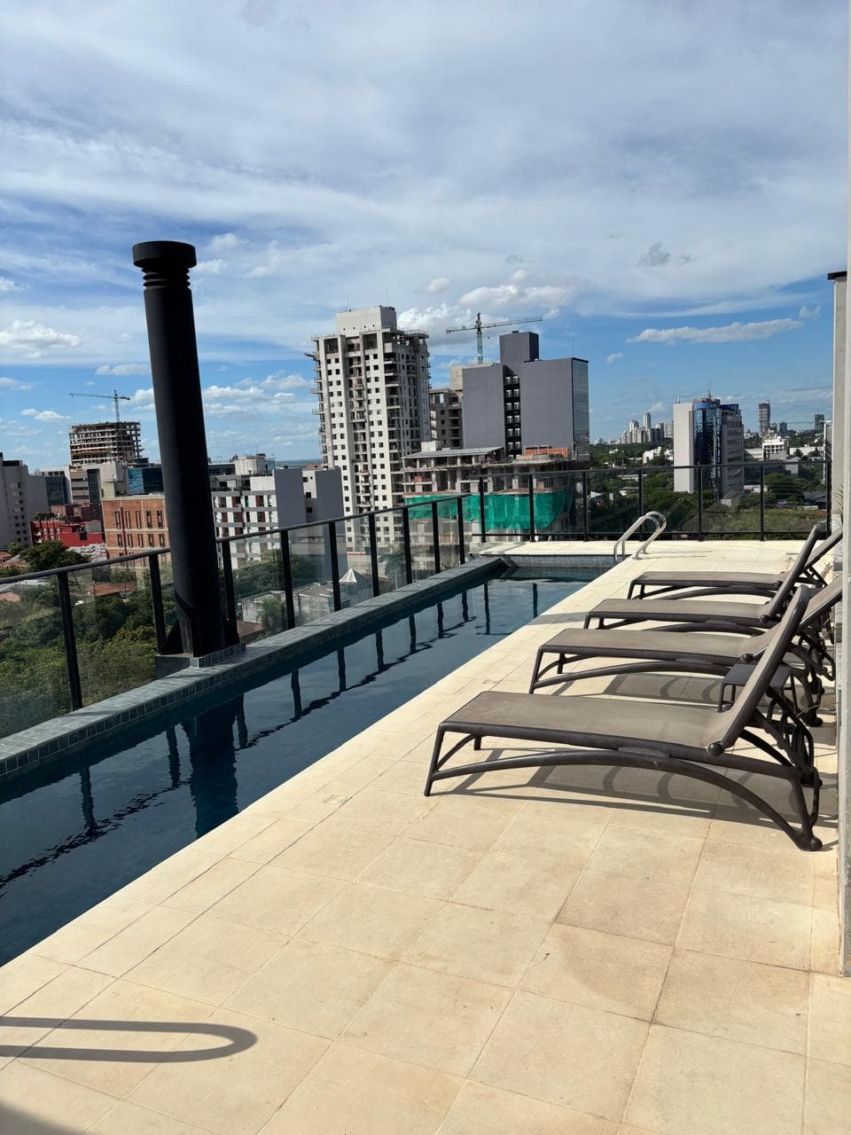 Alquilo dpto en Villa Morra edificio eyzaguirre zona shopping mcal