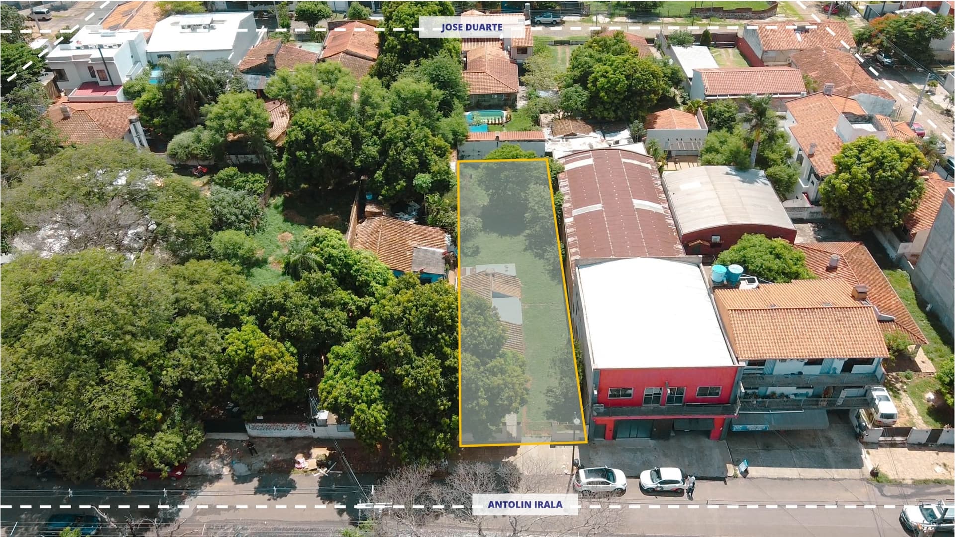 En venta terreno en en Asunción bo. Herrera