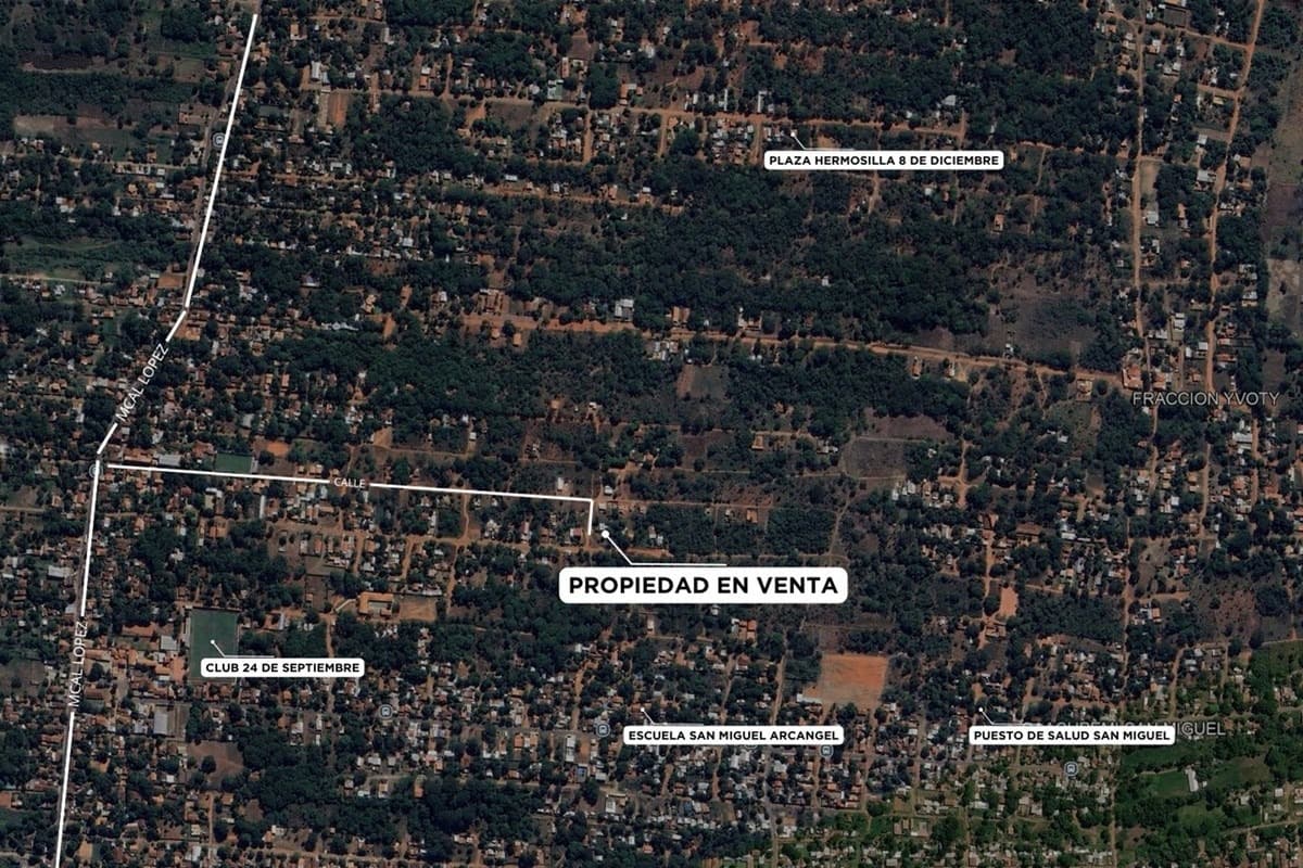 Vendo terreno en aregua