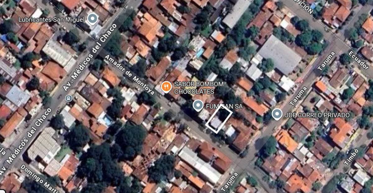 Vendo terreno en lambare - barrio la victoria