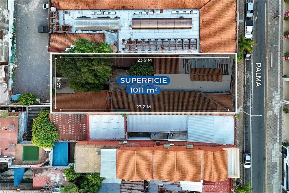 Vendo propiedad comercial sobre calle palma centro
