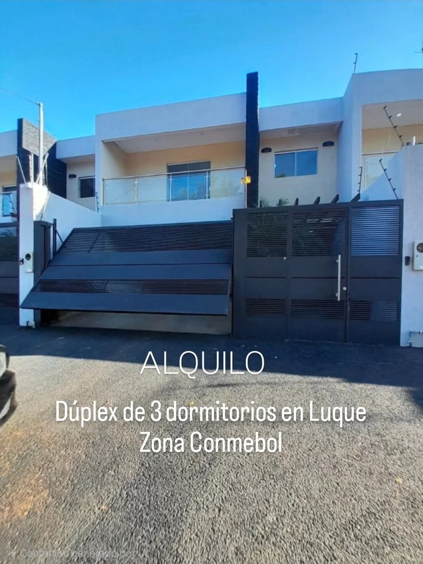 Alquilo duplex de 3 dormitorios en Luque zona conmebol
