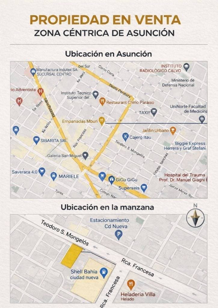 Venta casa con salon – Asunción centro