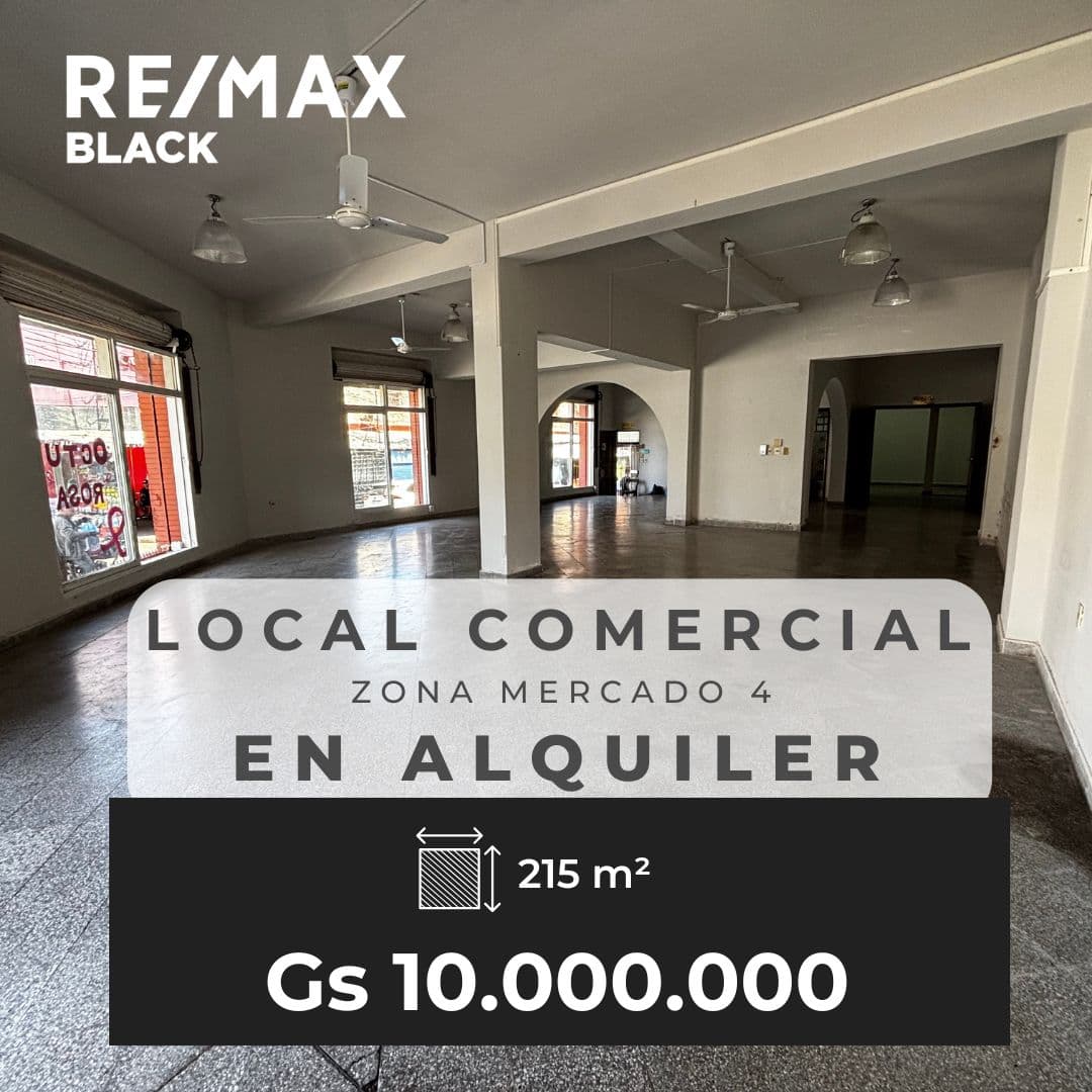 Alquilo local zona mercado 4