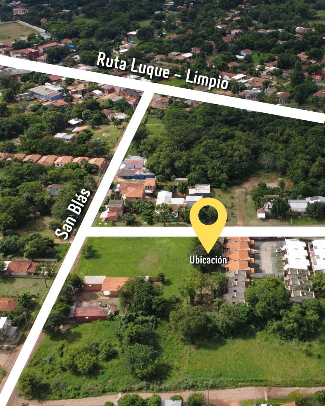 Terreno en venta a 1 minuto de la ruta Luque limpio