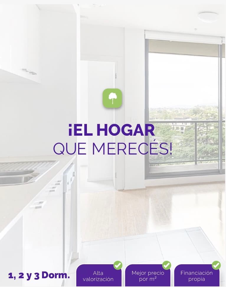 Tu departamento con cochera