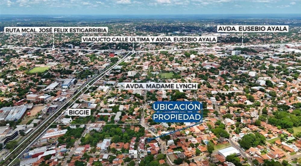 Vendo terreno en Villa Aurelia, Asunción