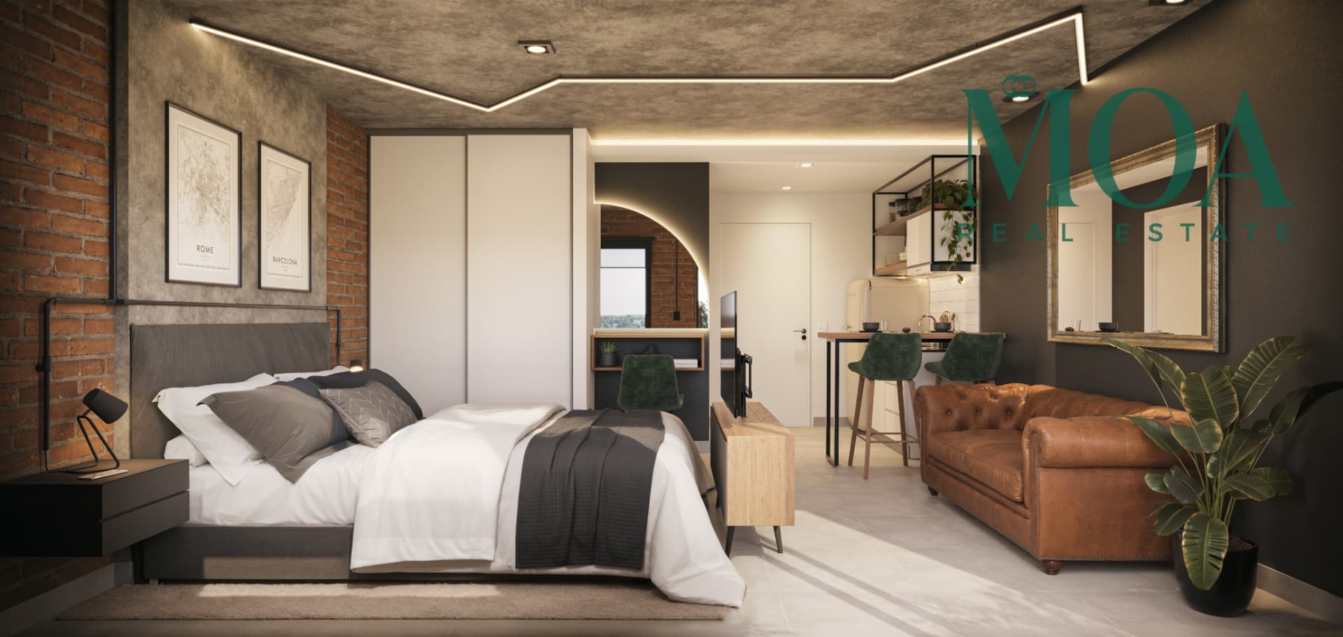 Departamento Monoambiente En Villa Morra - Soho Flats