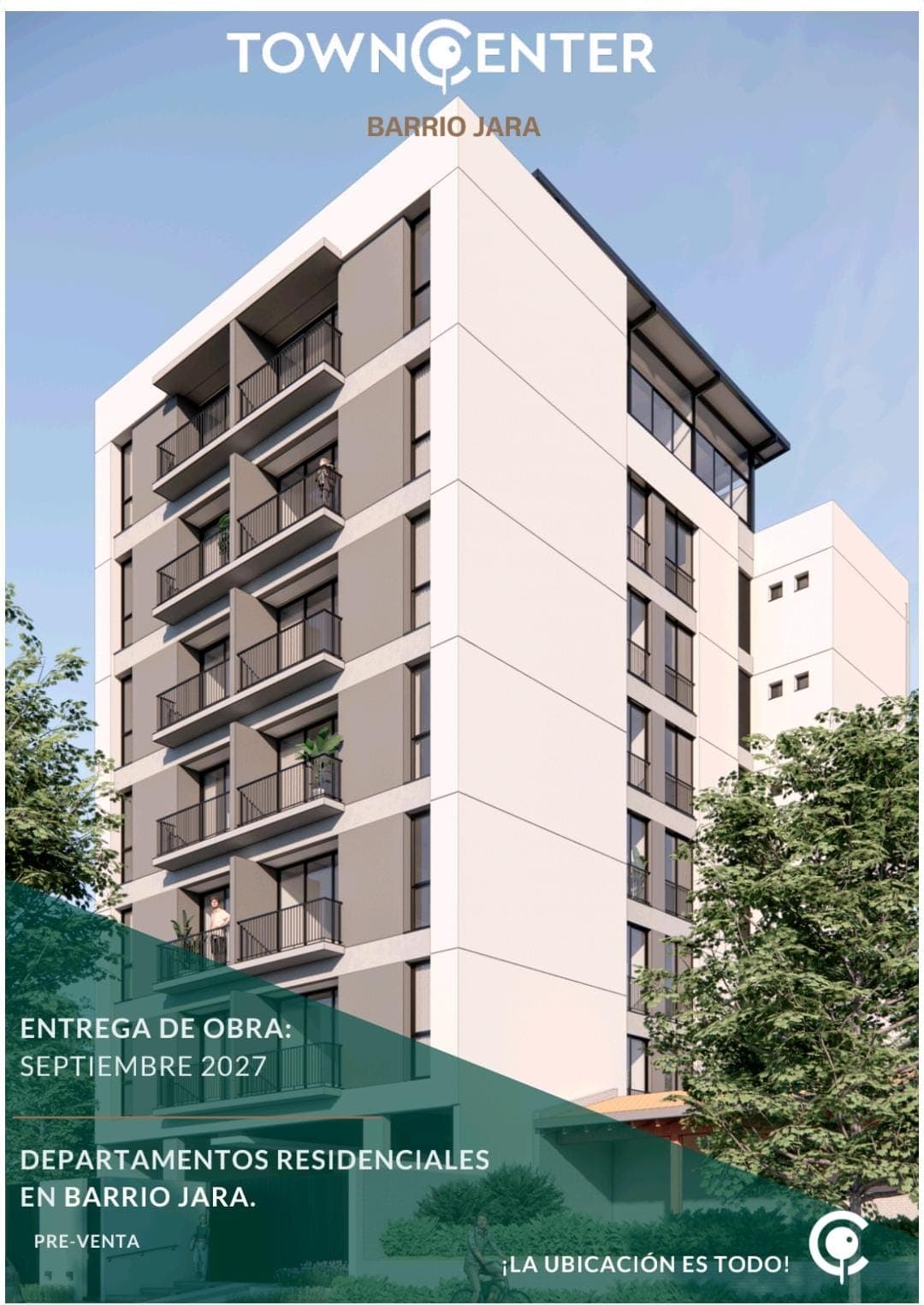 En venta unidades en pozo pre venta TOWNCENTER BARRIO Jara