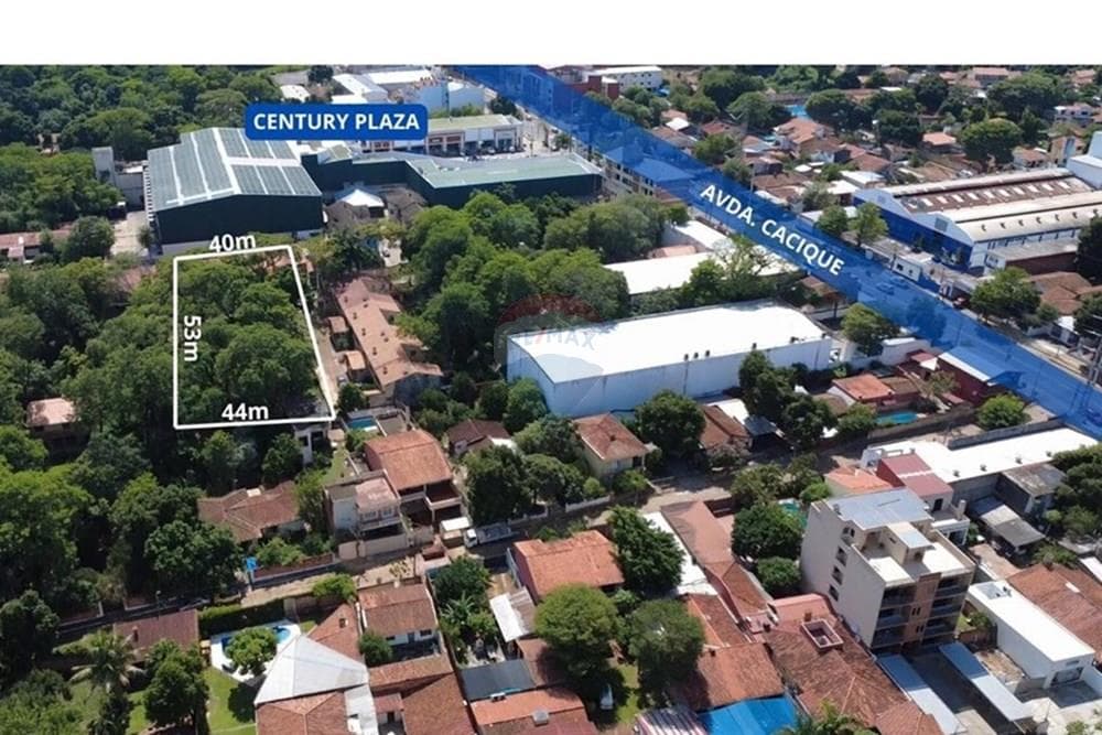hermoso Terreno de 1.132 m2 a 70 metros de Cacique Lambaré