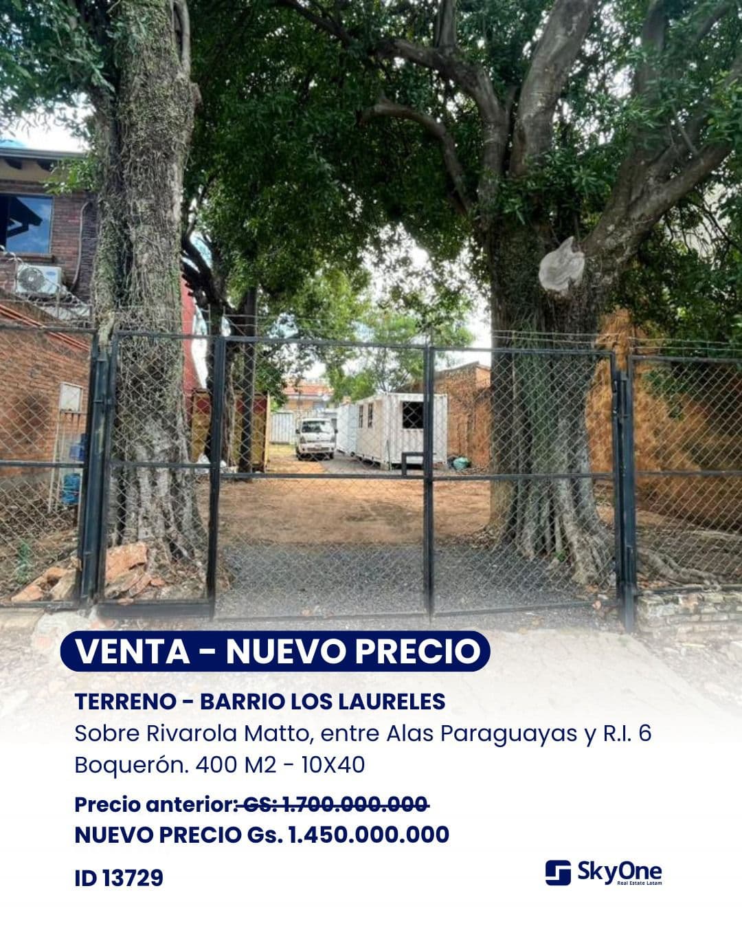 Vendo hermoso terreno en barrio los laureles!!