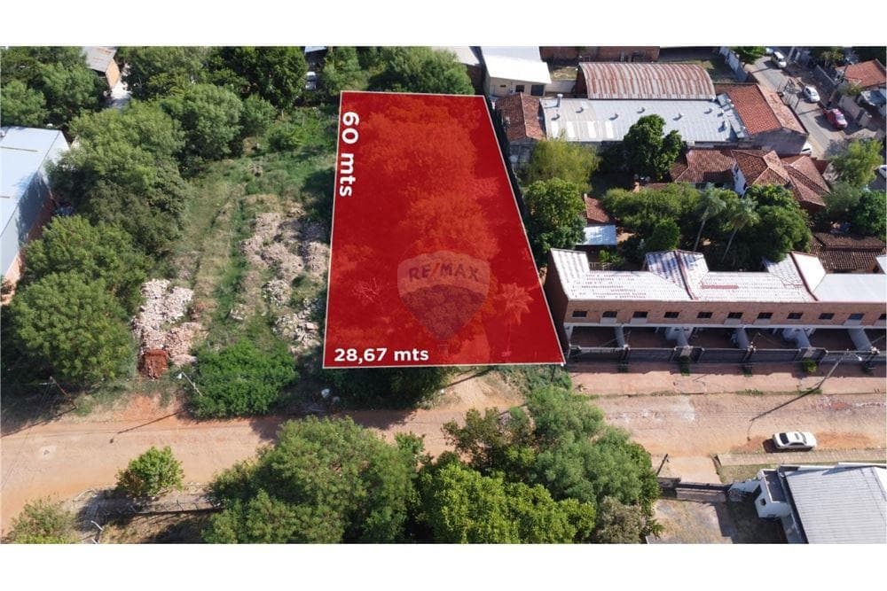 Vendo Amplio terreno de 1.694 m2 en Zona Norte