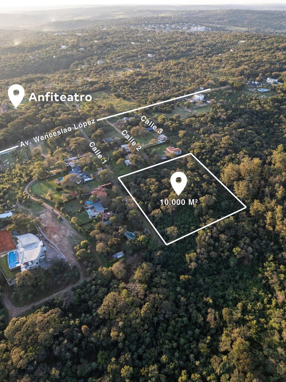 Terreno Zona Anfiteatro (1ha) Con Vista Unica Al Lago