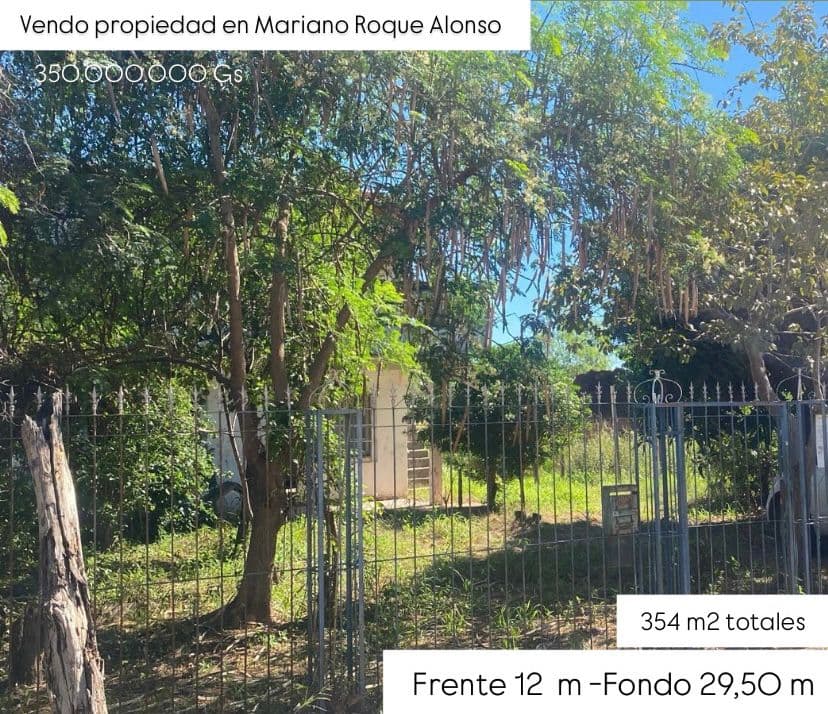 Vendo propiedad de 354m2 en Mariano .R.Alonso