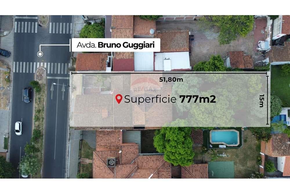 Venta casa sobre bruno guggiari-Asunción
