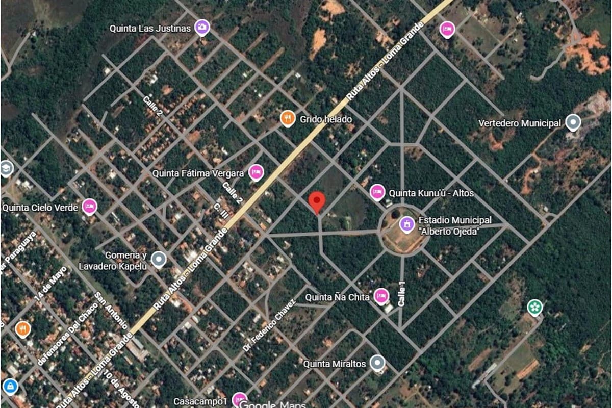 Terreno-Venta-Ruta Altos-Loma Grande, Altos, Cordillera