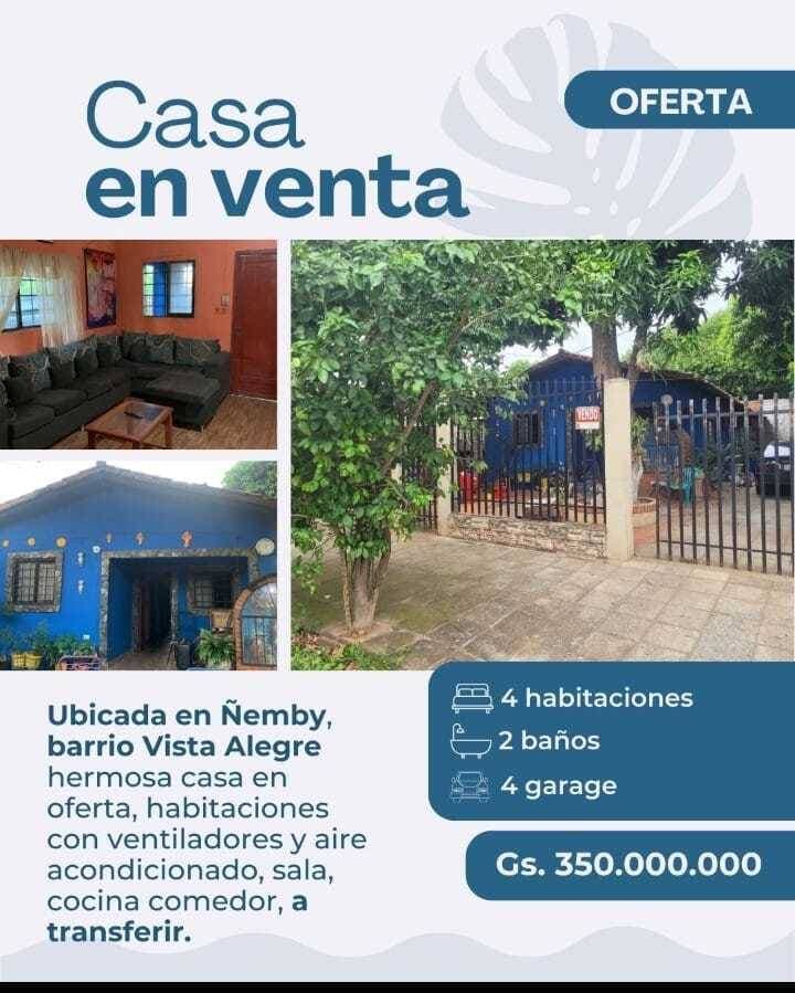 Vendo hermosa casa en oferta en Ñemby