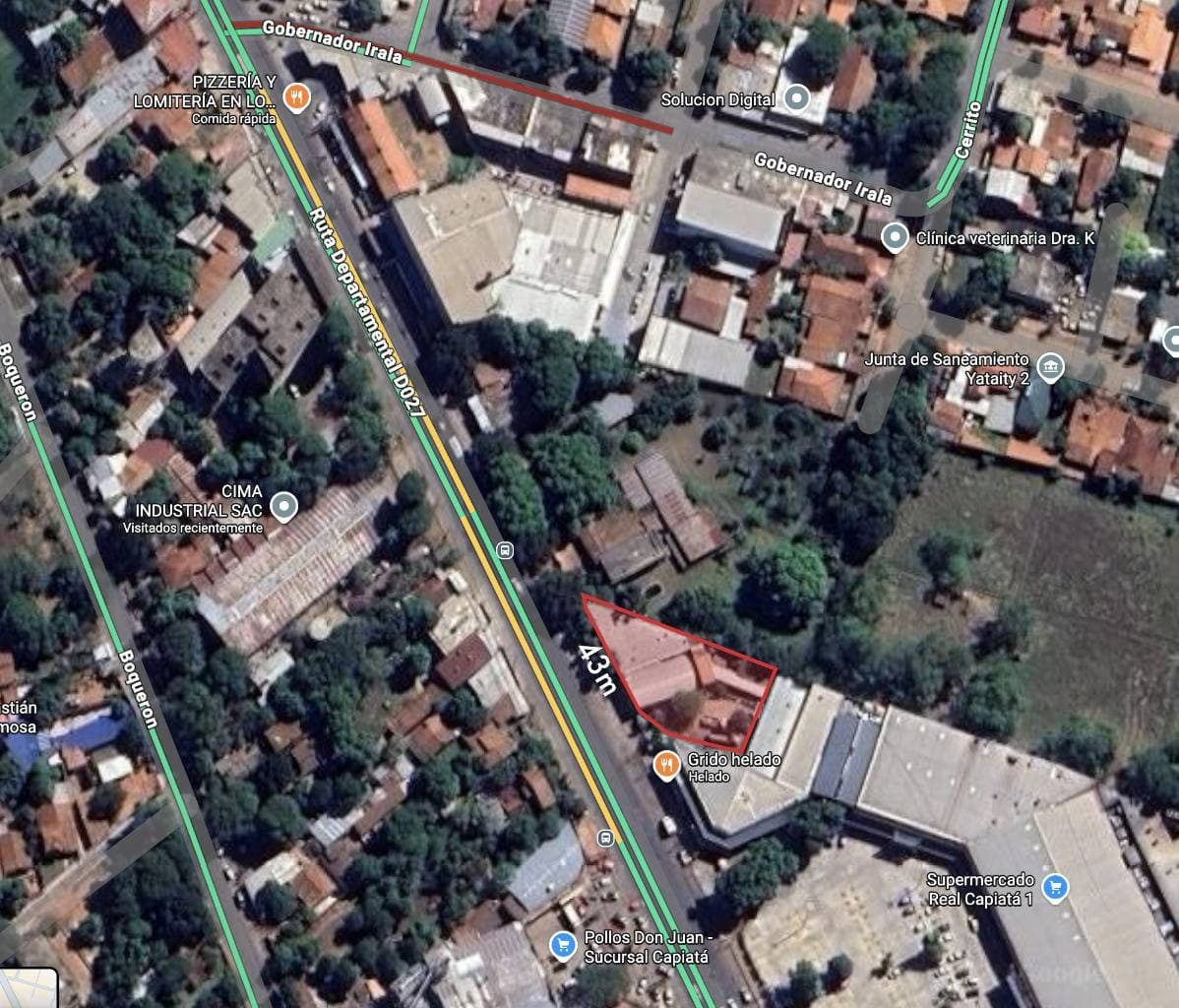 Alquilo salon comercio con deposito en capiata ruta 1