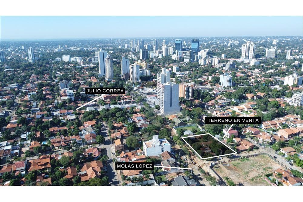 Terreno en esquina de 2123m2 sobre avd molas lopez
