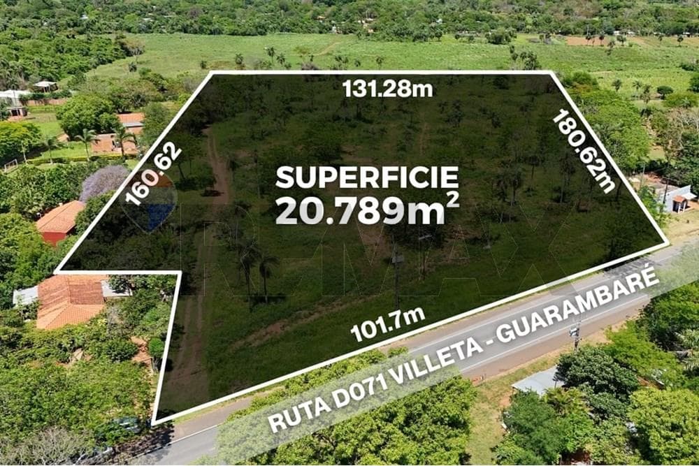 Terreno venta 2 hectáreas Villeta