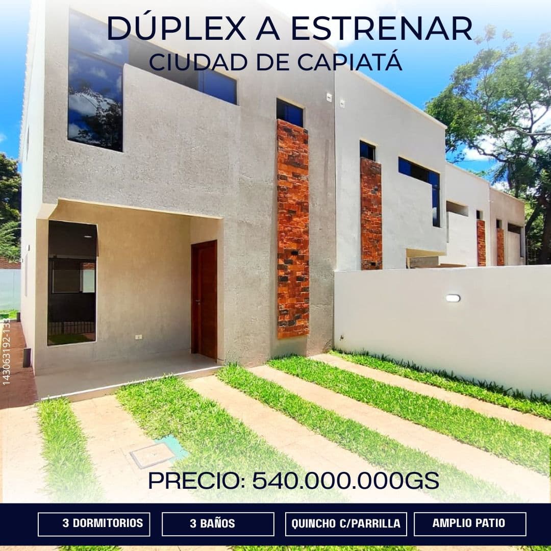 Se vende duplex en capiata