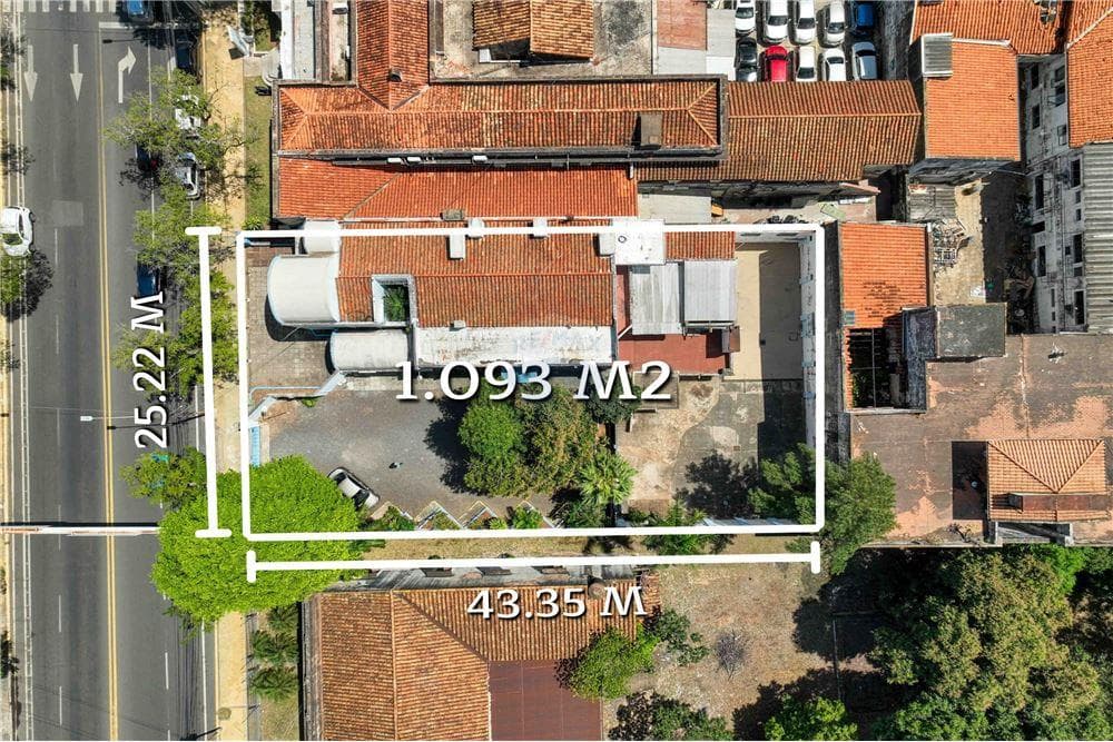 Amplio Terreno De 1093 M2 Sobre Mcal López