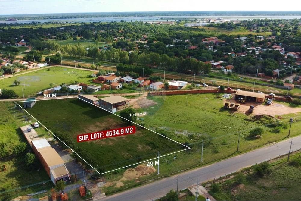 Terreno en Villeta de 4534 m² en Venta