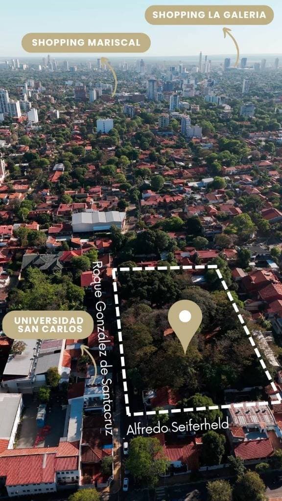 Inversión estratégica en Asunción: Terreno exclusivo en Recoleta para desarrollo inmobiliario de alto potencial