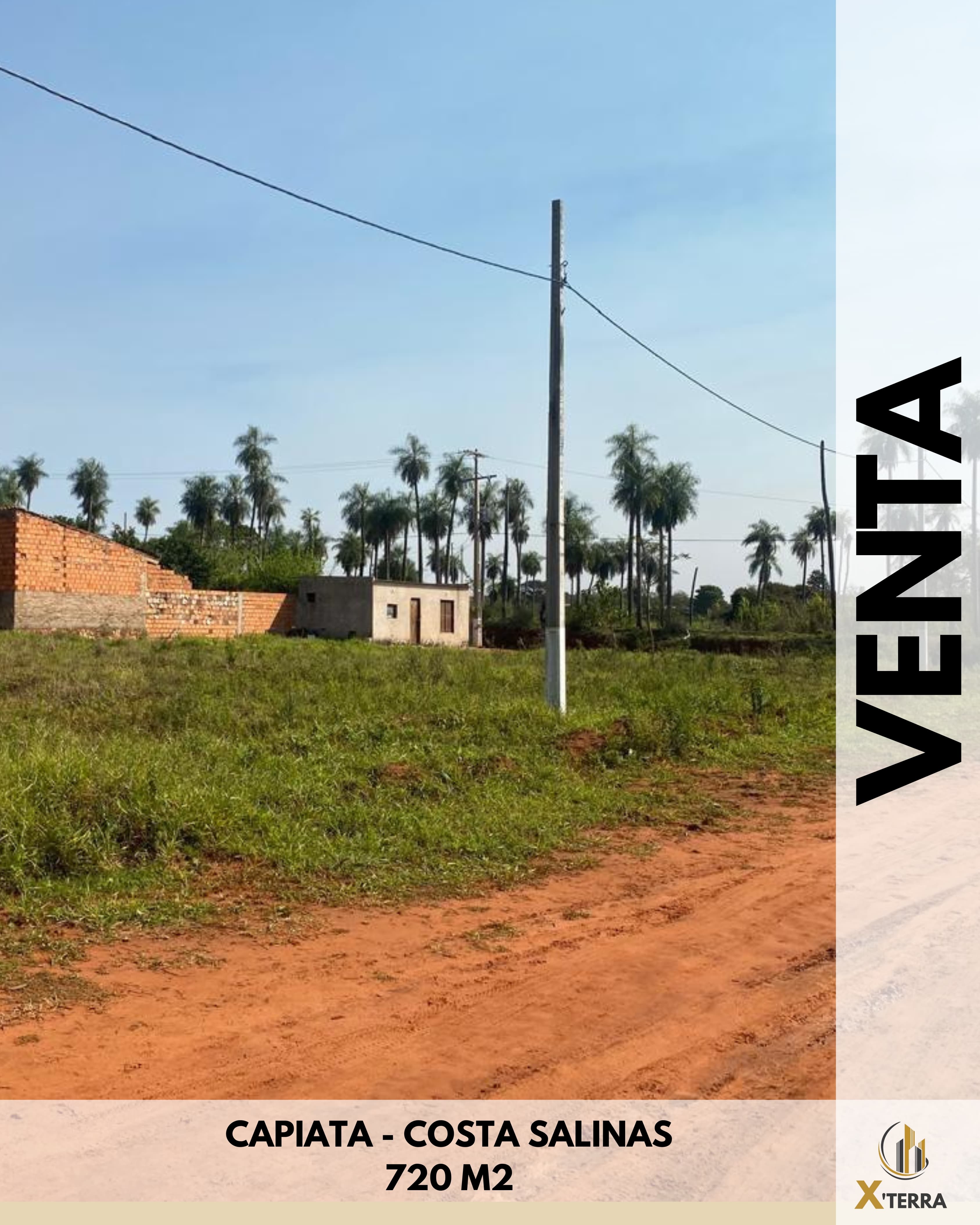 2 terrenos juntos en esquina 720 m2 - costa salinas capiata