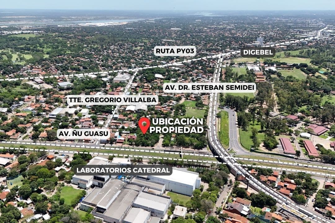 Esquina Estratégica sobre Avda. Ñu Guazu (Colectora Norte): Inversión con Potencial de Crecimiento