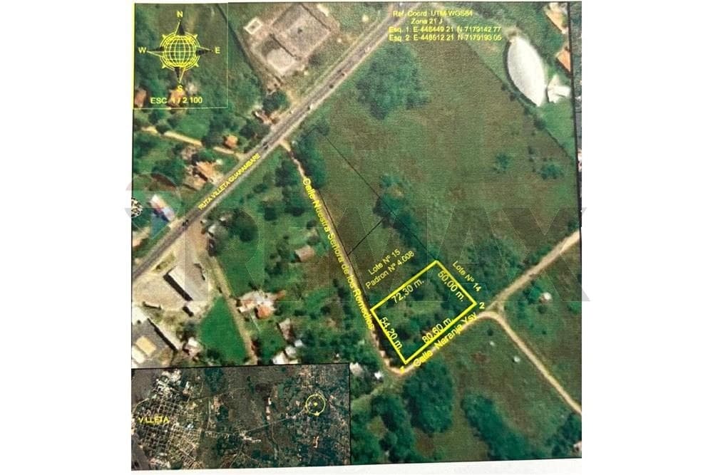 Amplio terreno en villeta en venta