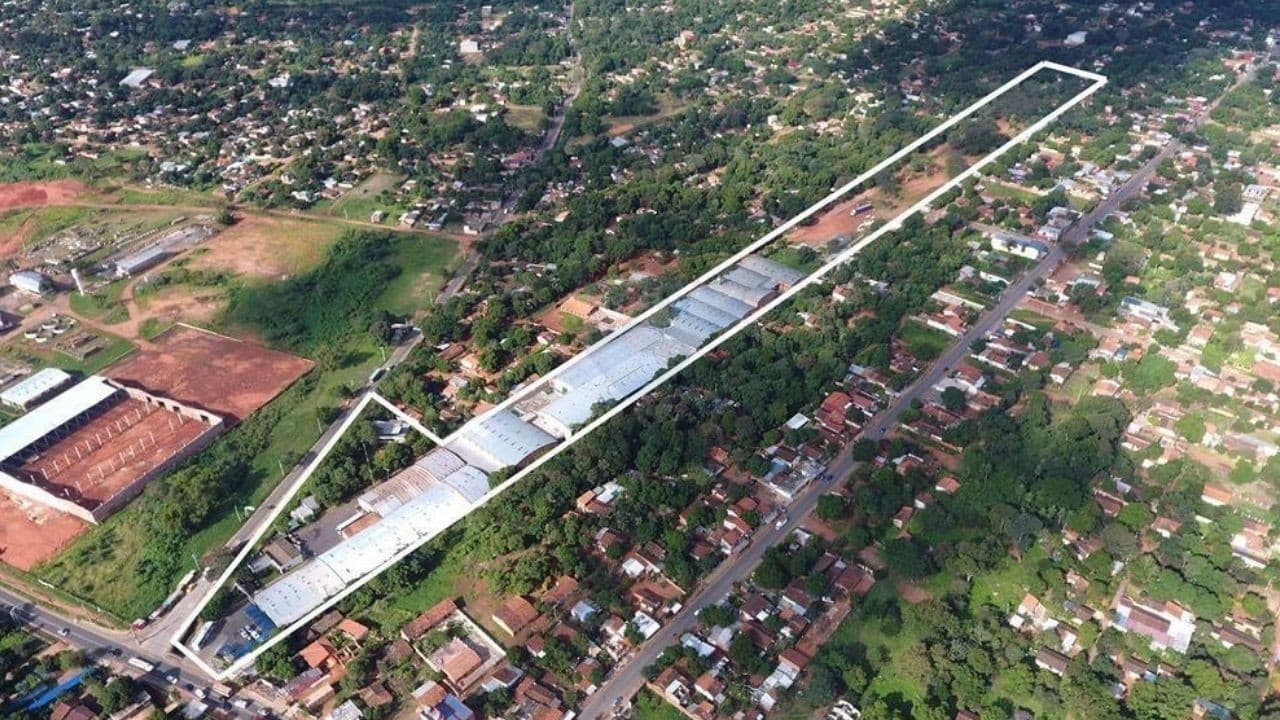 4ha de naves industriales - ex fabrica en venta avenida | Ñemby | San Lorenzo