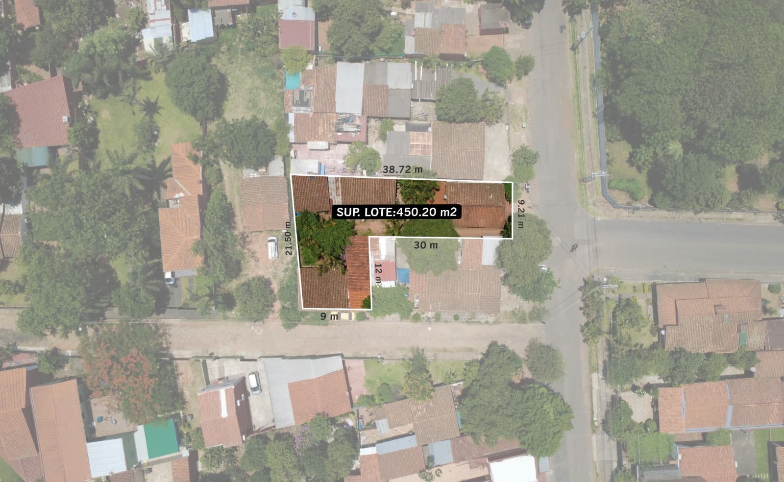 Vendo amplio terreno en fernando zona norte con salida a dos calles