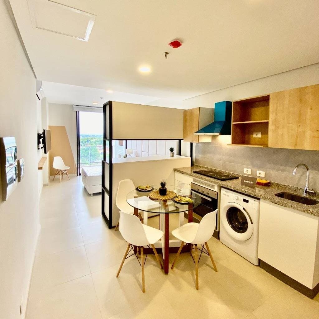 Vendo monoambiente a estrenar en Fernando de la Mora zona Norte Edificio Boulevard Plaza Pinedo