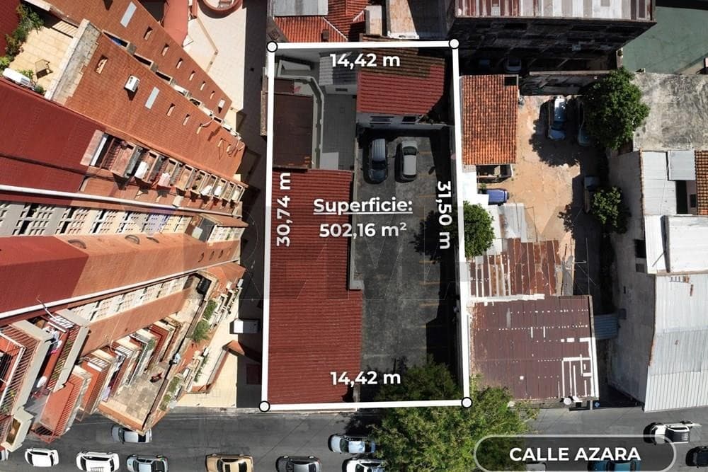 Terreno en venta zona touring. Bo. San roque. Asuncion. 185,000 $